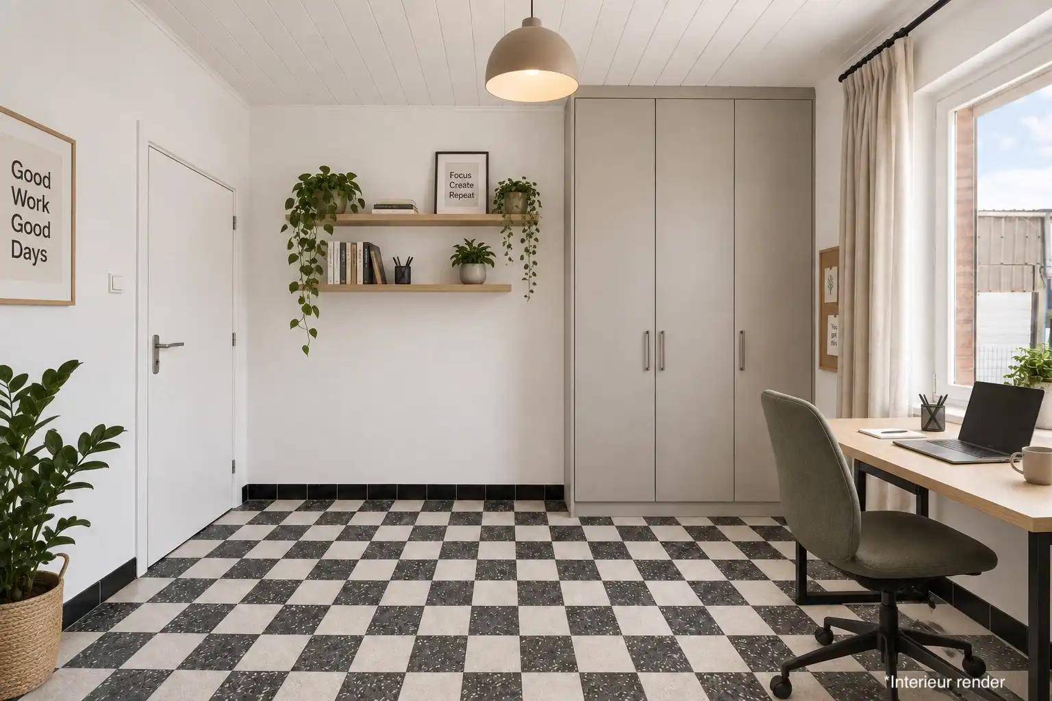 Gelijkvloerse woning met 2 slaapkamers, dubbele garage en een uitzonderlijk groot perceel foto 14