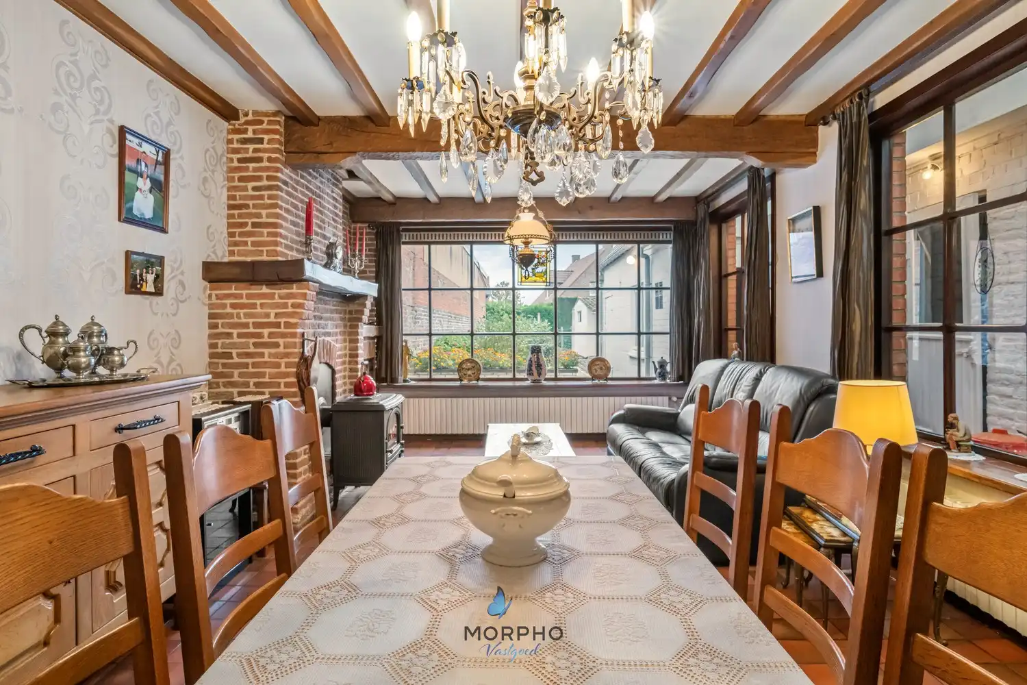 Ruime woning met veel potentieel, garage en zuidgerichte tuin in Ruddervoorde foto 8