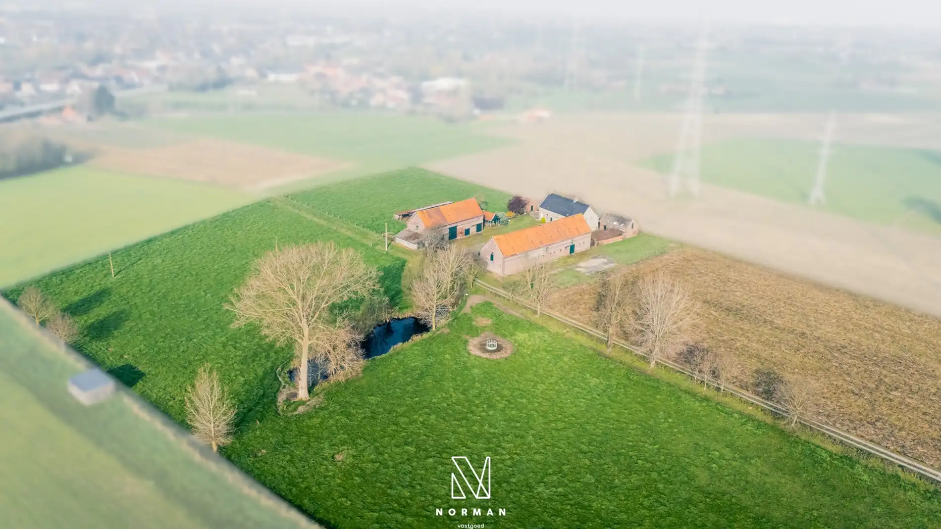 Unieke erfgoedhoeve op 33400 m² met dreef, bijgebouwen en landelijke vergezichten foto 3