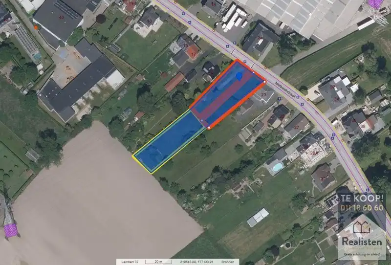 Bouwgrond aan de Melbeekstraat 21B, 3500 Hasselt - met of zonder woning foto 6