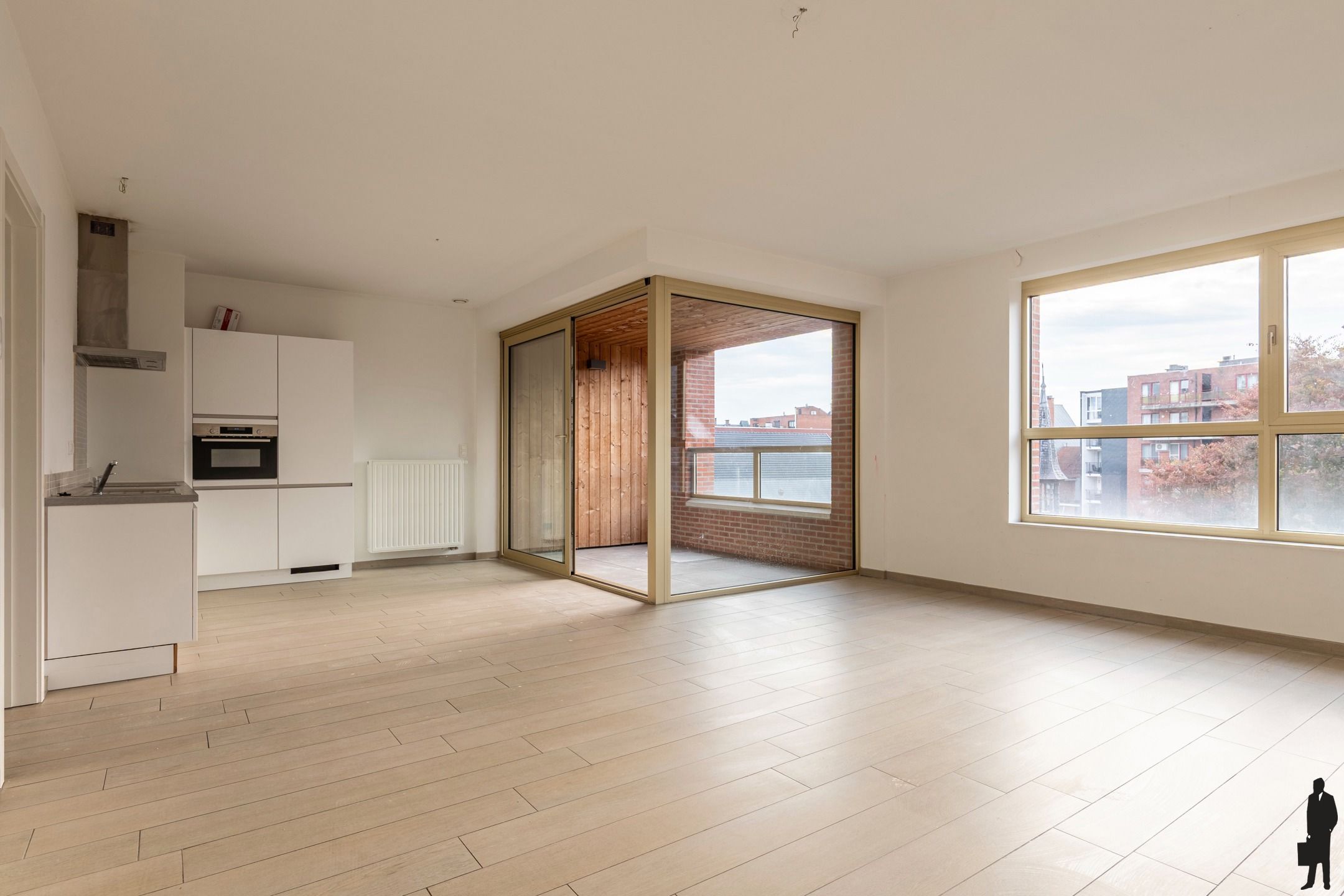 Appartement met 2 slaapkamers en terras aan Turnova foto 3