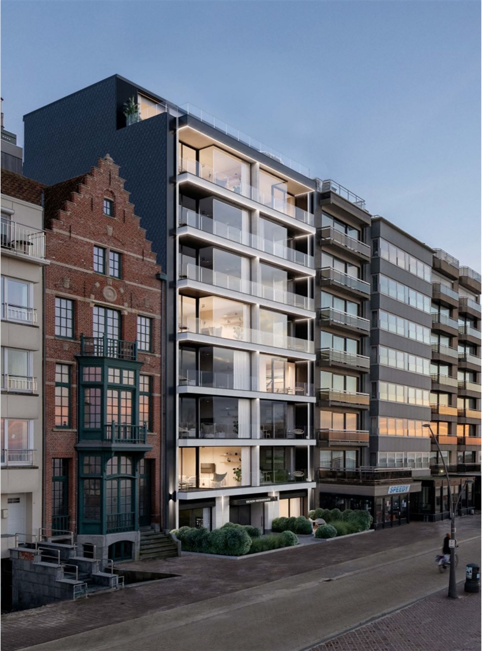 Mooi gelijkvloers appartement met 1 slaapkamer, terras vooraan, terras achteraan foto 5