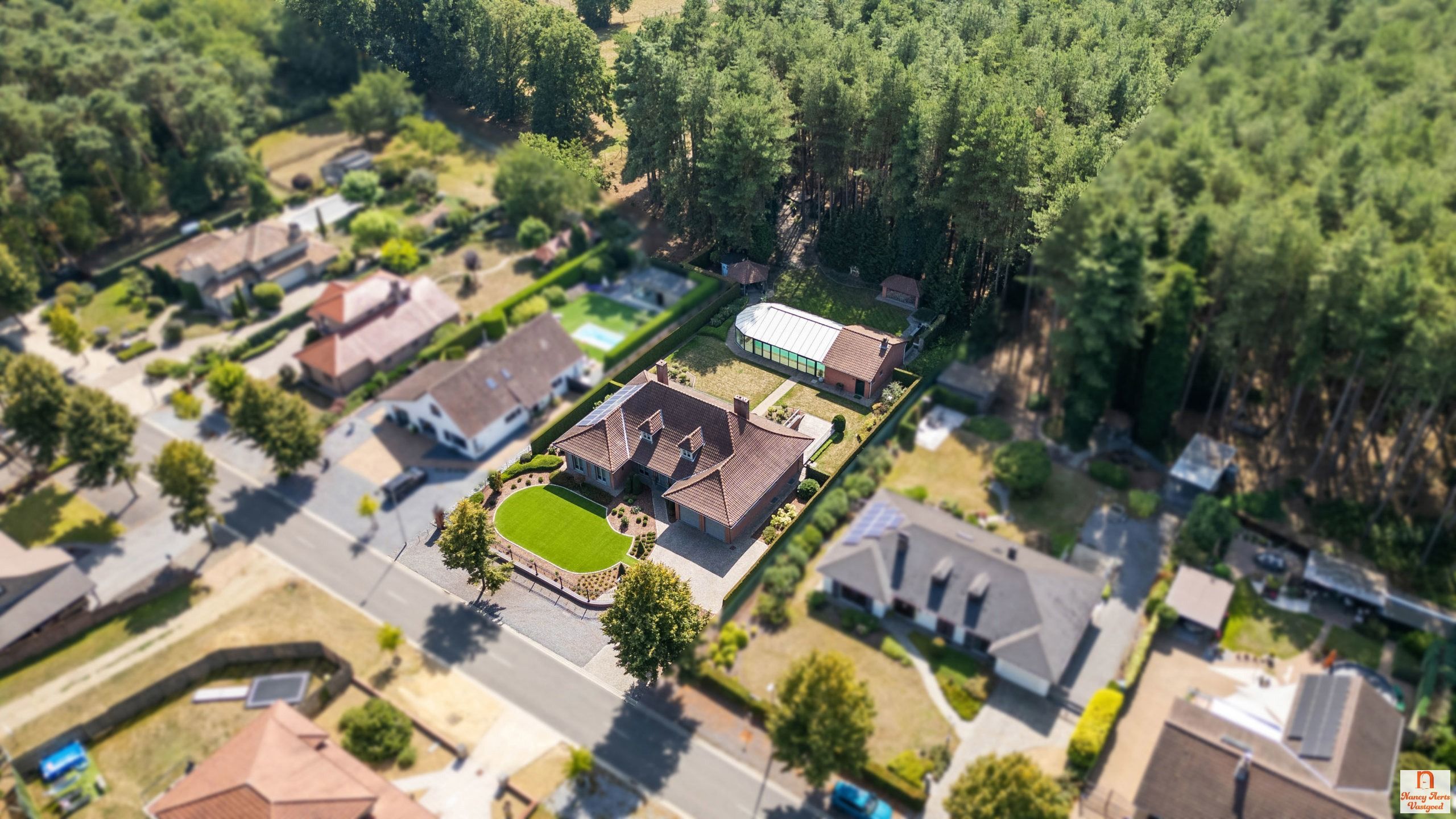 Luxueuze villa met overdekt zwembad, bos en weiland foto 61