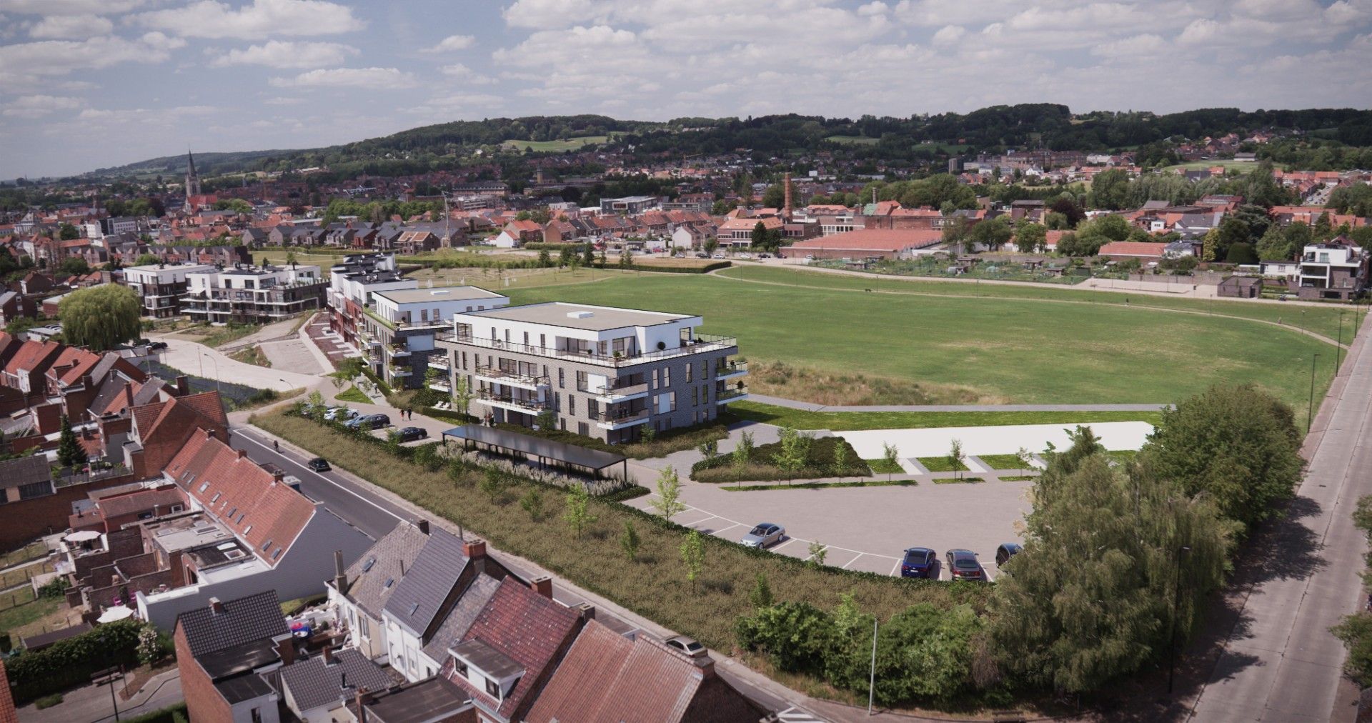 Nieuwbouw appartement met 2 slaapkamers en een garage foto 2