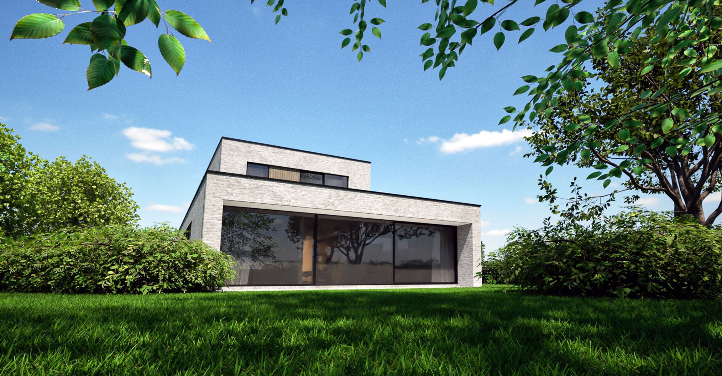 Nieuwbouwproject luxe villa te Merelbeke foto {{pictureIndex}}