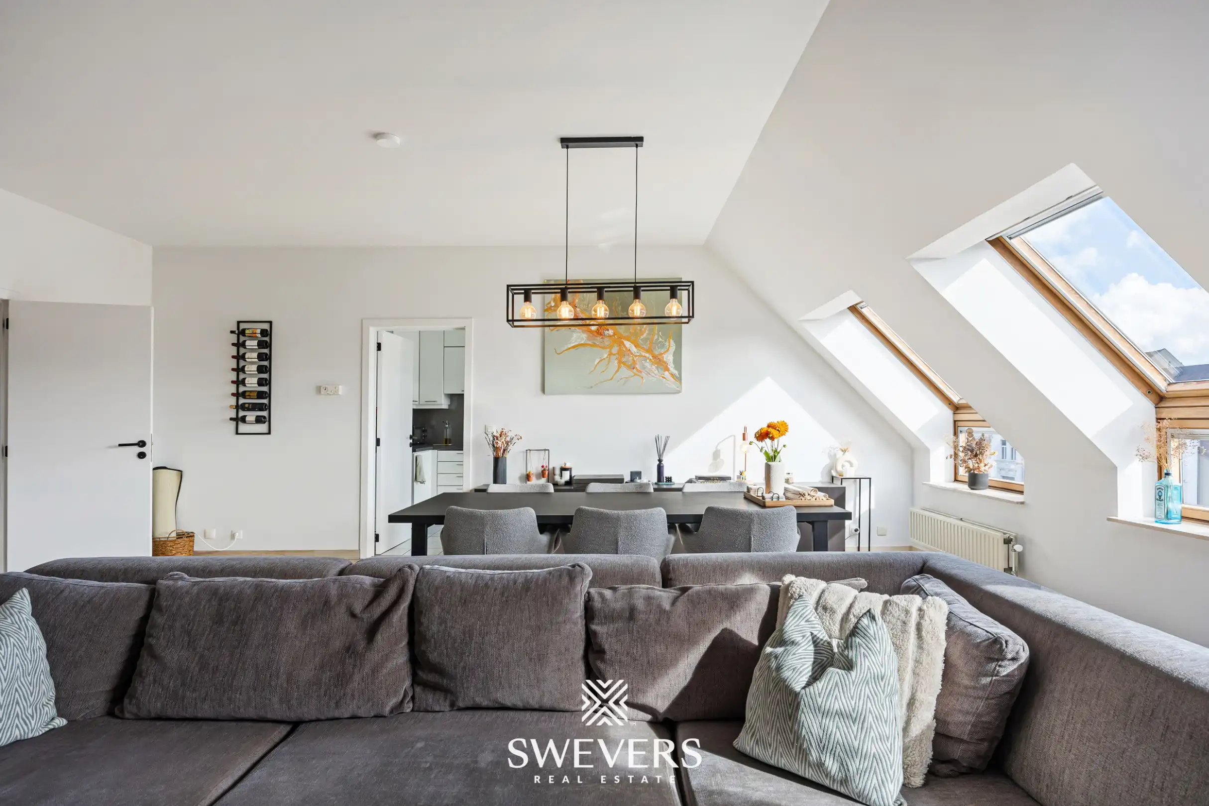 Prachtig dakappartement met 3 slpk en 2 badk. in centrum Hasselt foto 6