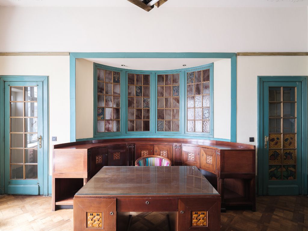 Unieke herenwoning met tuin en garage in neorococostijl nabij Gent-Sint-Pieters foto 11