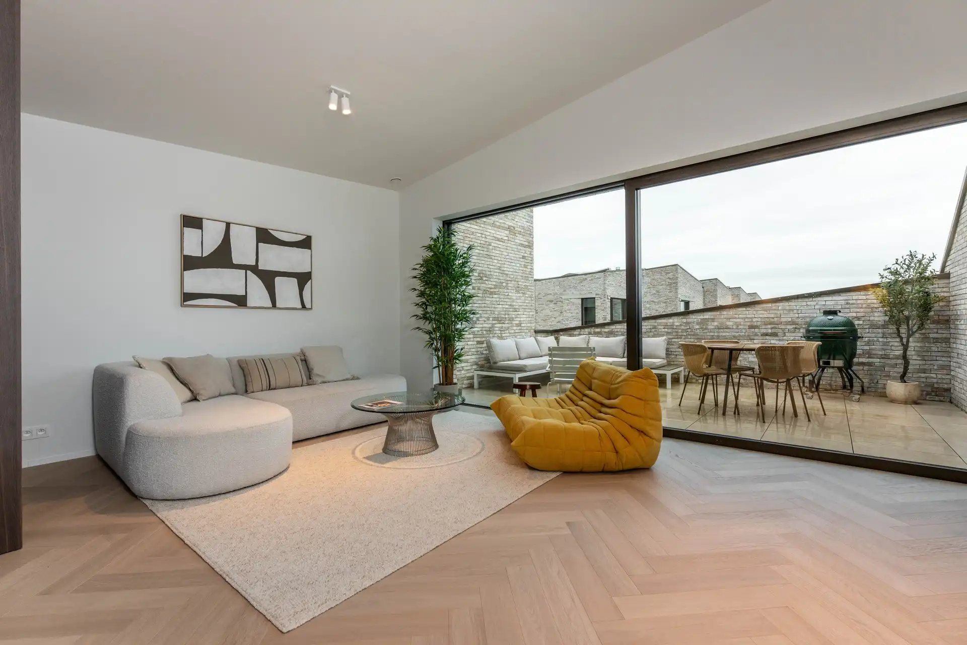 Moderne geothermische en energiezuinige duplexappartement te Knokke foto 2