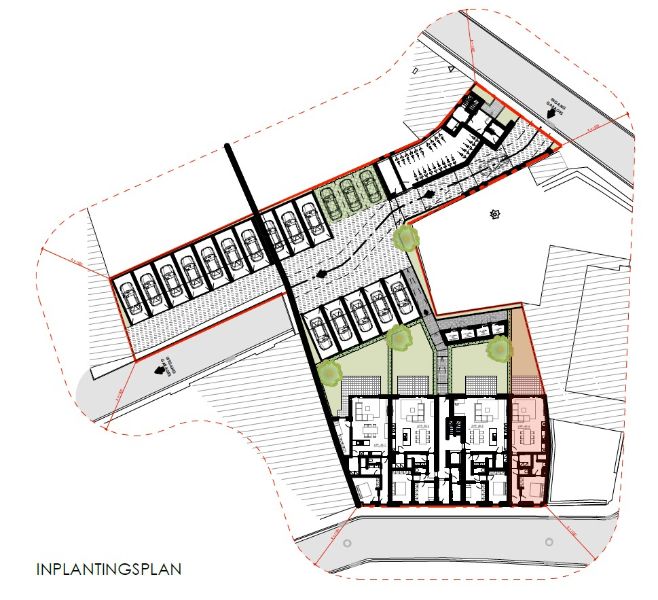 Gelijkvloers appartement met terras en tuin. foto 3