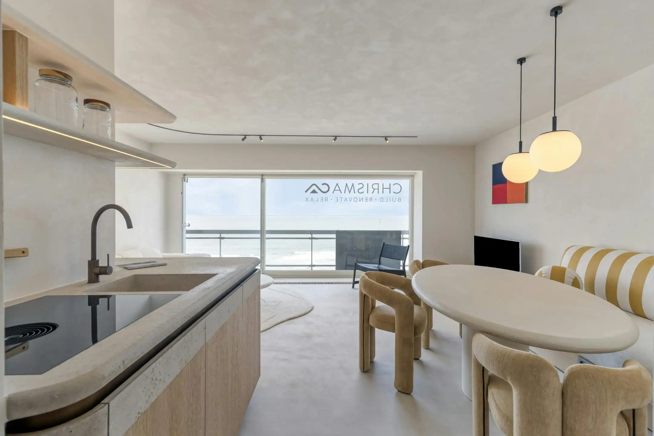 Appartement met frontaal zeezicht te koop nabij Knokke foto 4