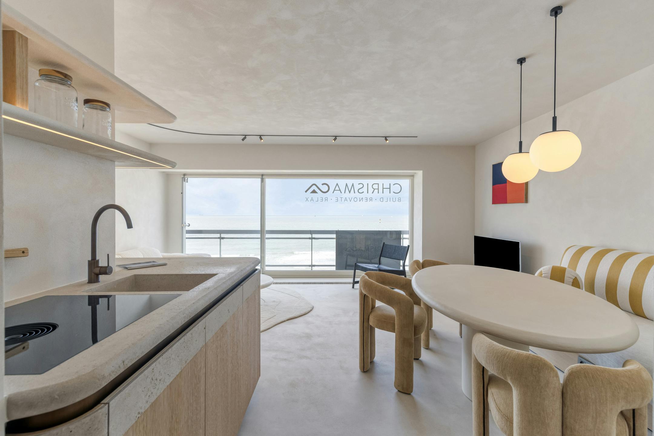 Appartement met frontaal zeezicht te koop nabij Knokke foto 4