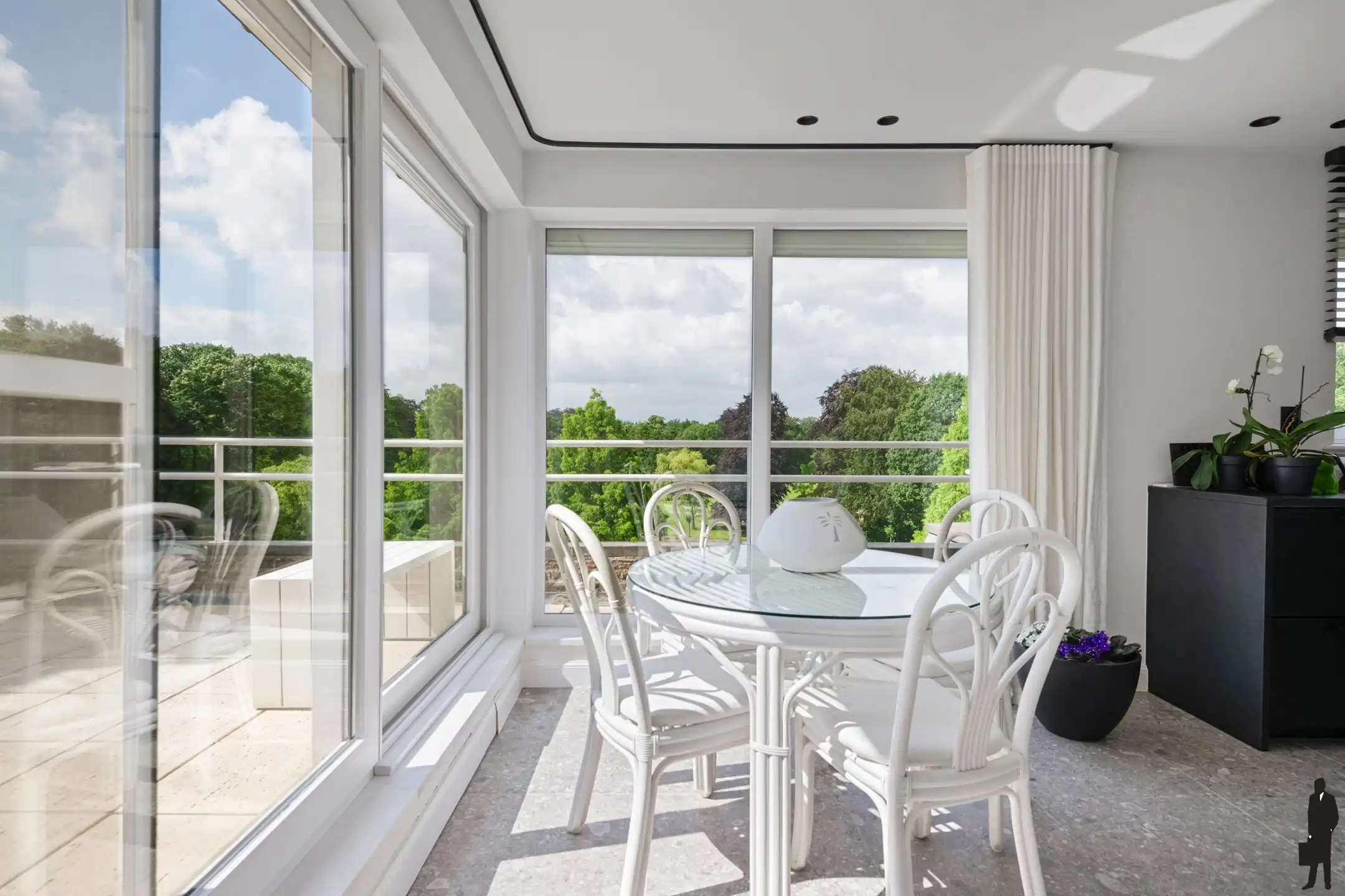 Exclusieve penthouse met panoramische terrassen in het prestigieuze parkdomein Wilaard te Kapellen foto 14