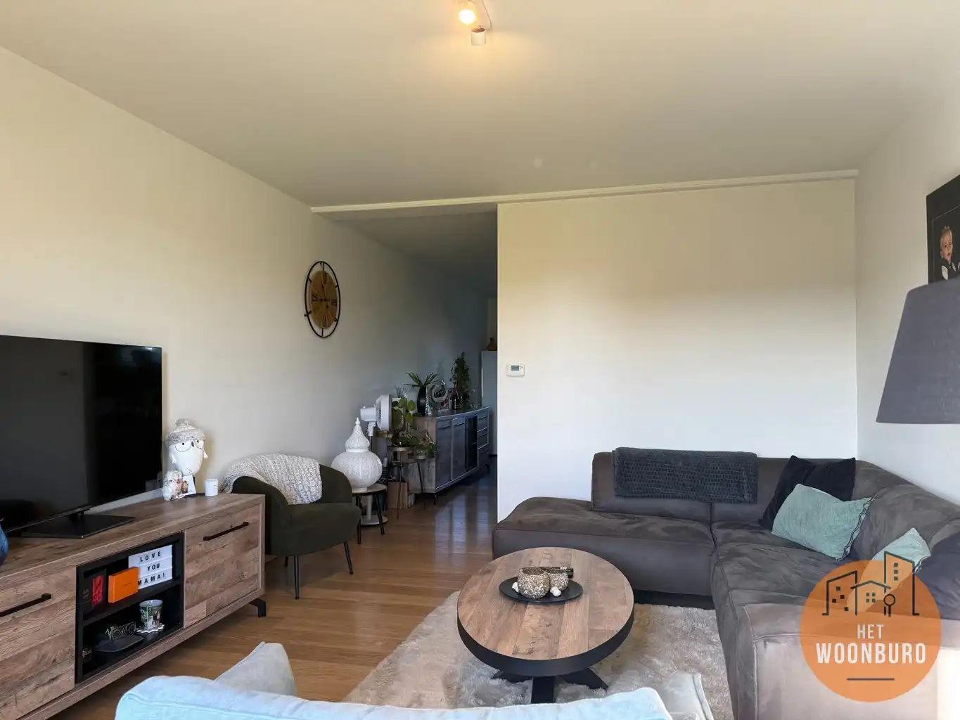 Triplex appartement met 3 slpks, bureel, garage en terras foto 4