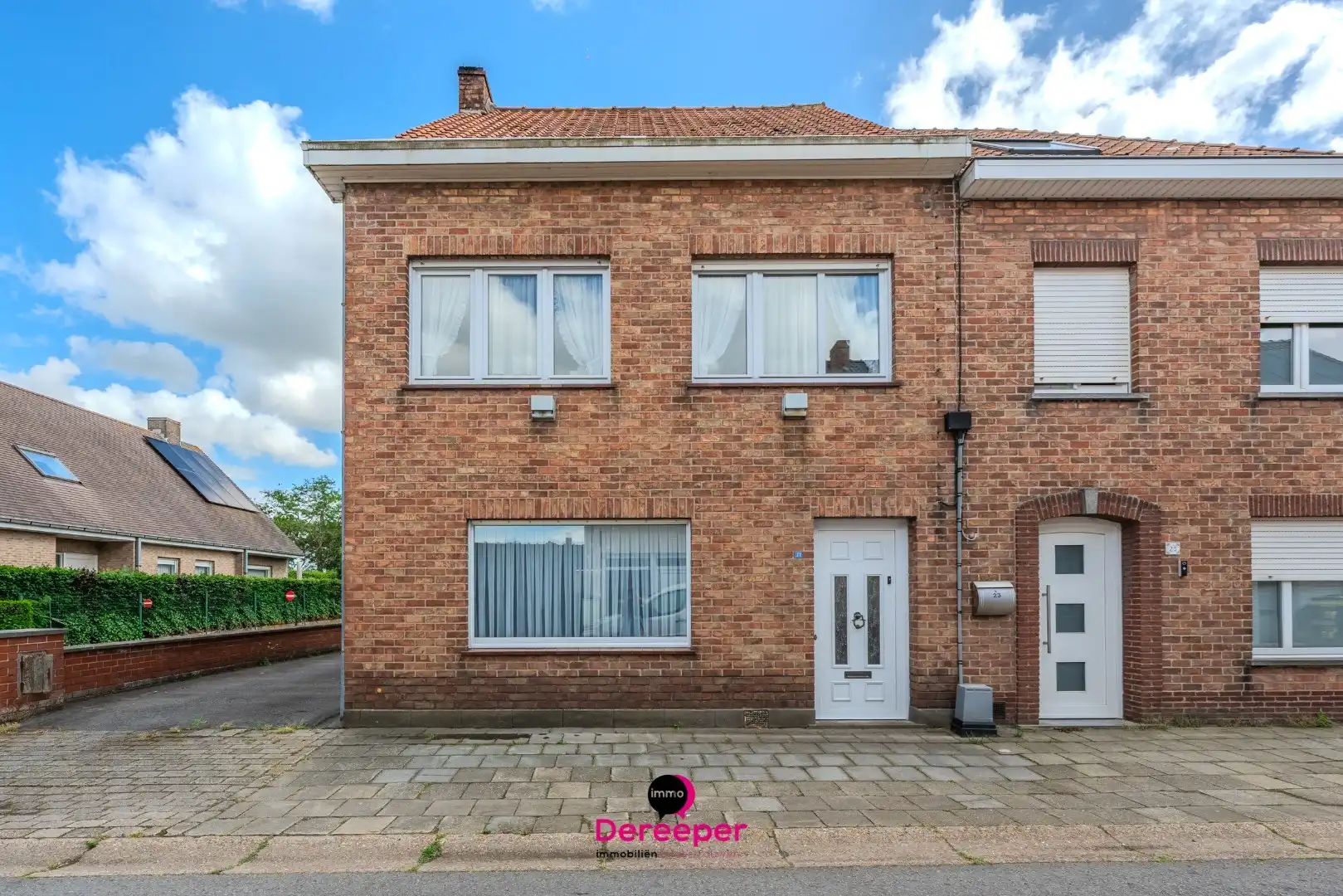 Te renoveren halfopen woning met zuidgerichte tuin op 571 m² in Jabbeke foto 15