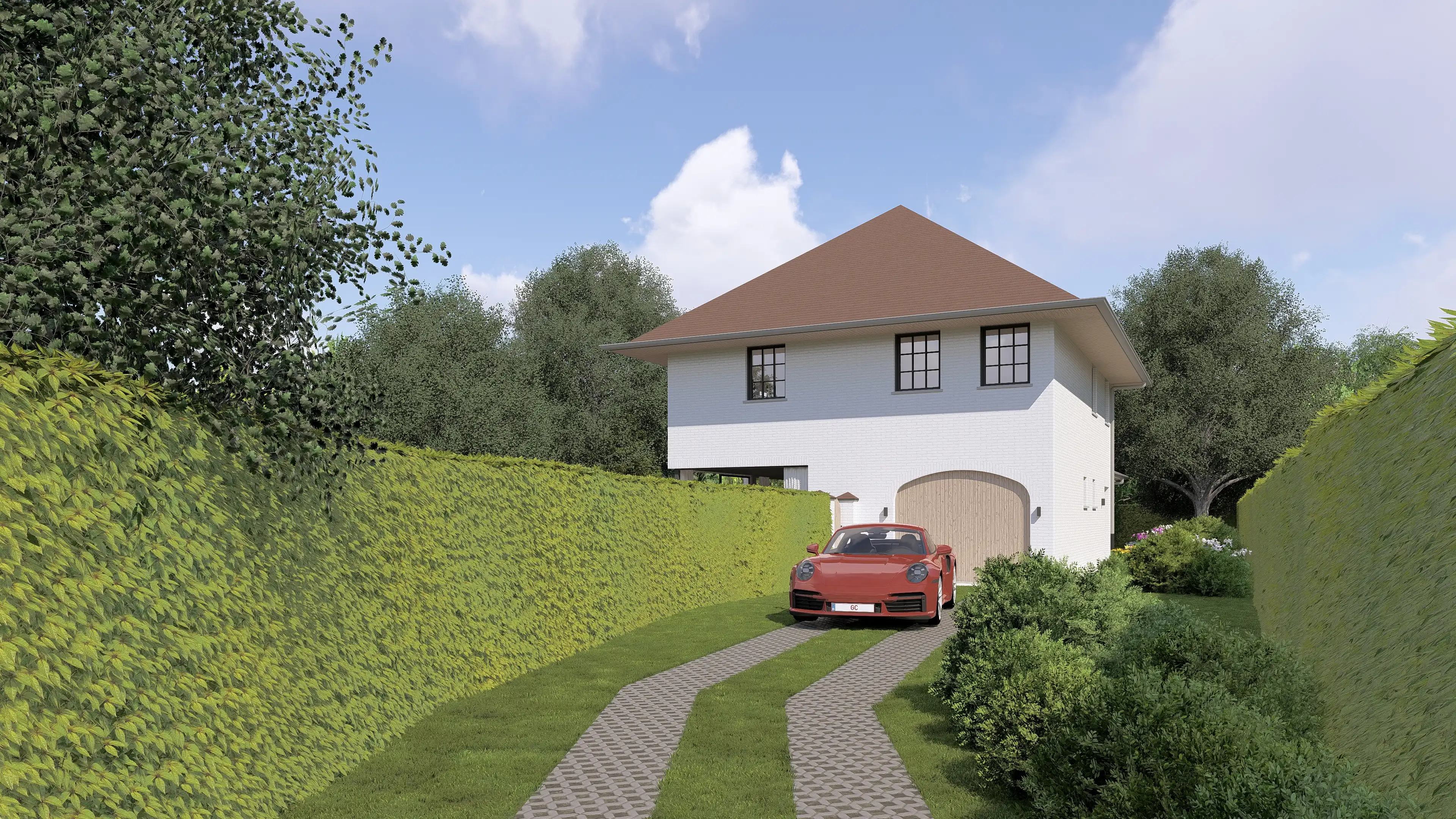Alleenstaande nieuwbouwwoning op ruim perceel in Zedelgem foto 2