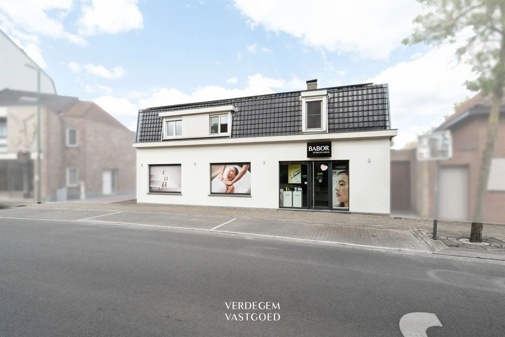 Handelspand met volwaardige woonst op toplocatie in Evergem foto 28
