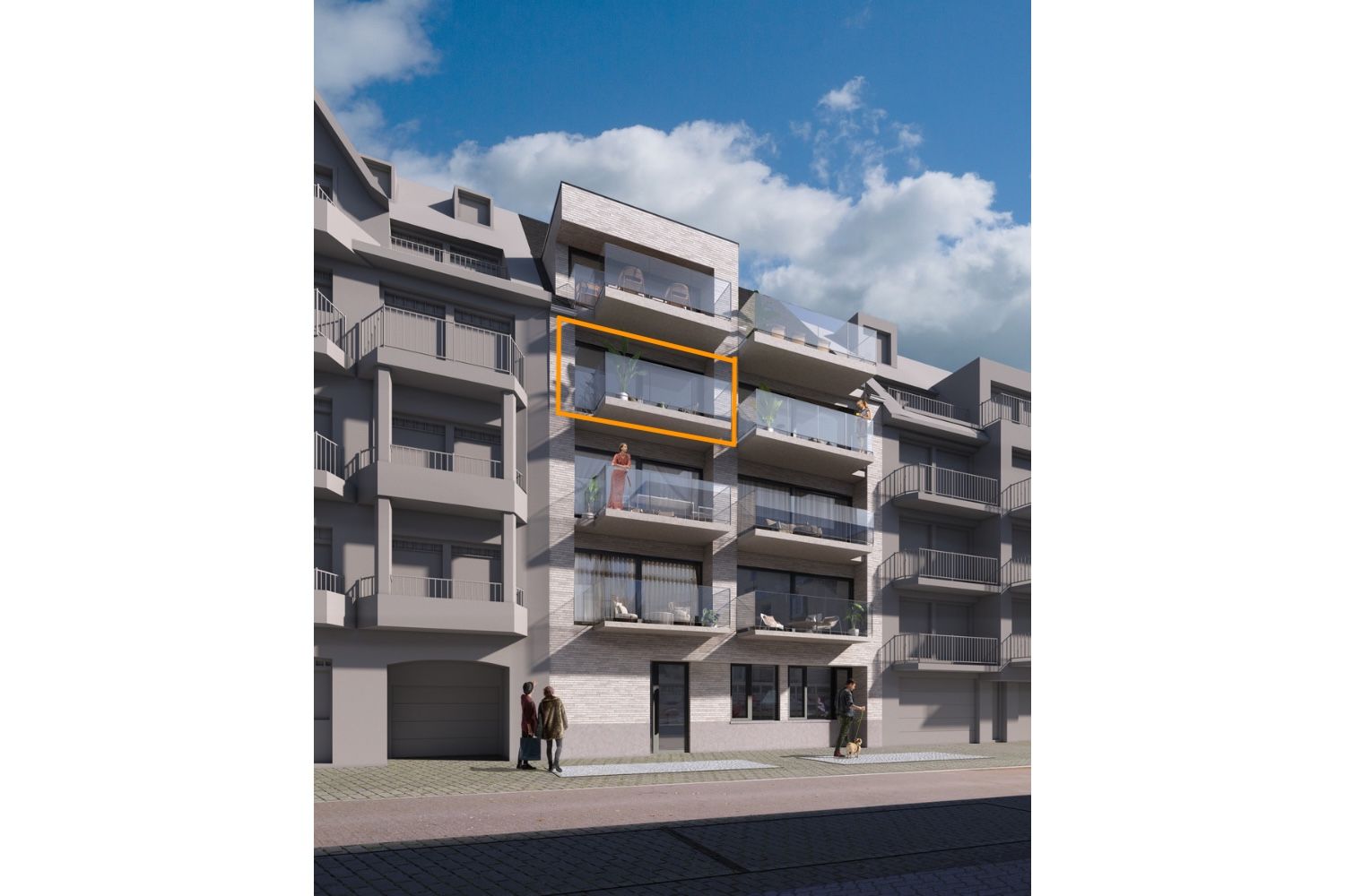 Residentie Spinnaker – Nieuwbouw vlakbij zee in De Panne foto {{pictureIndex}}
