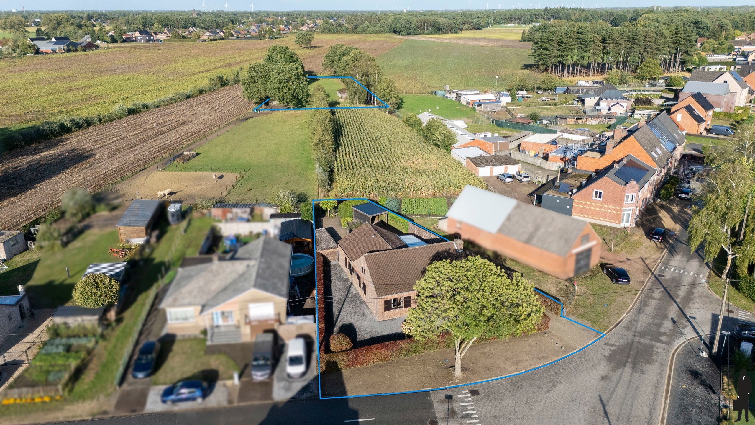 Uniek gelegen woning met 3 à 4 slpk op 783m² nabij weilanden foto 21
