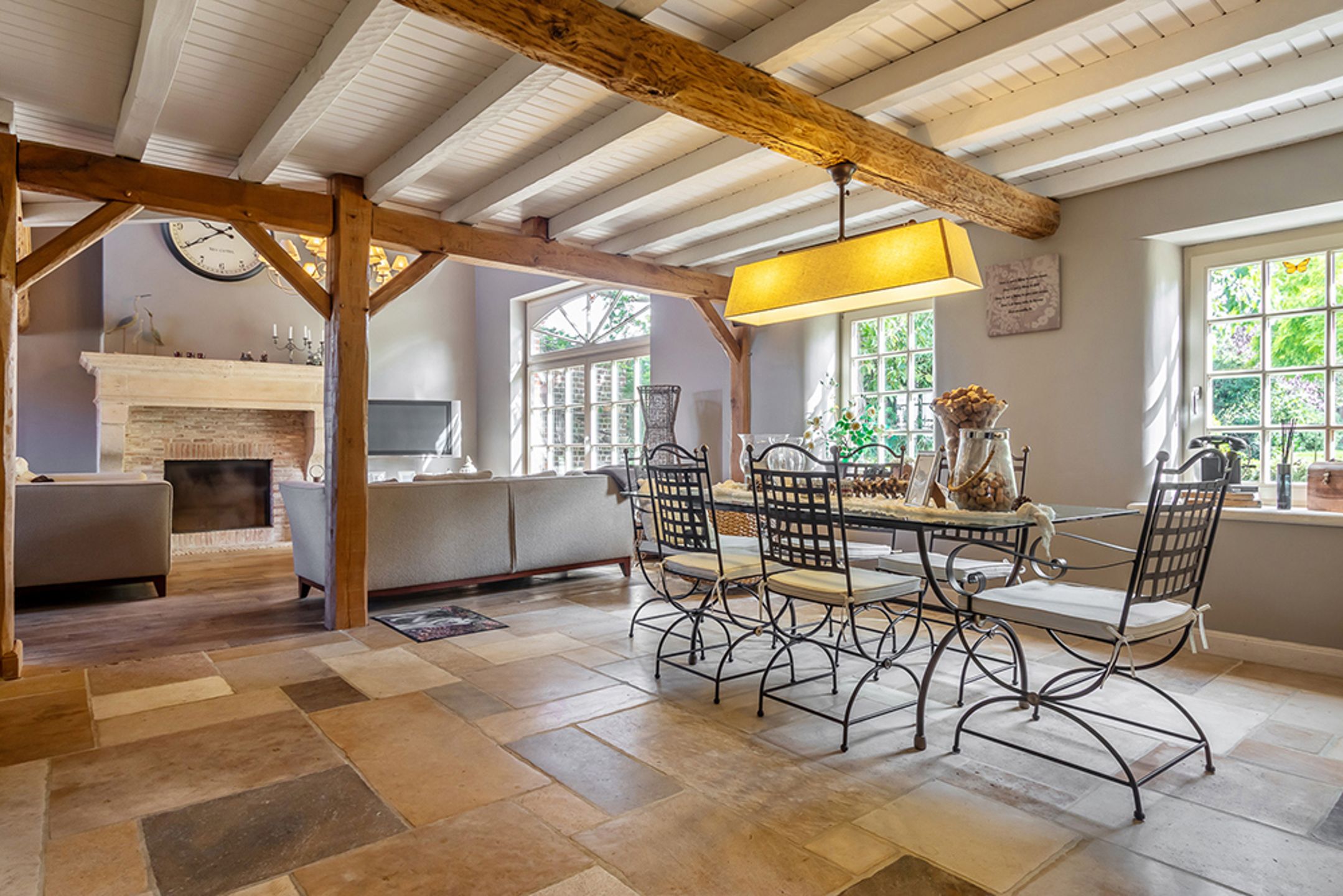 Gerestaureerde vierkantshoeve met B&B op 80 are grond foto 20