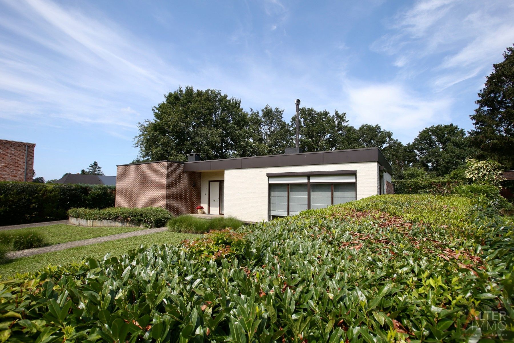 Uitstekend gelegen, gelijkvloerse woning in een tijdloze architectuur met 3 grote slaapkamers op een perceel van 12a 77ca vlakbij Zonhoven centrum. foto 38