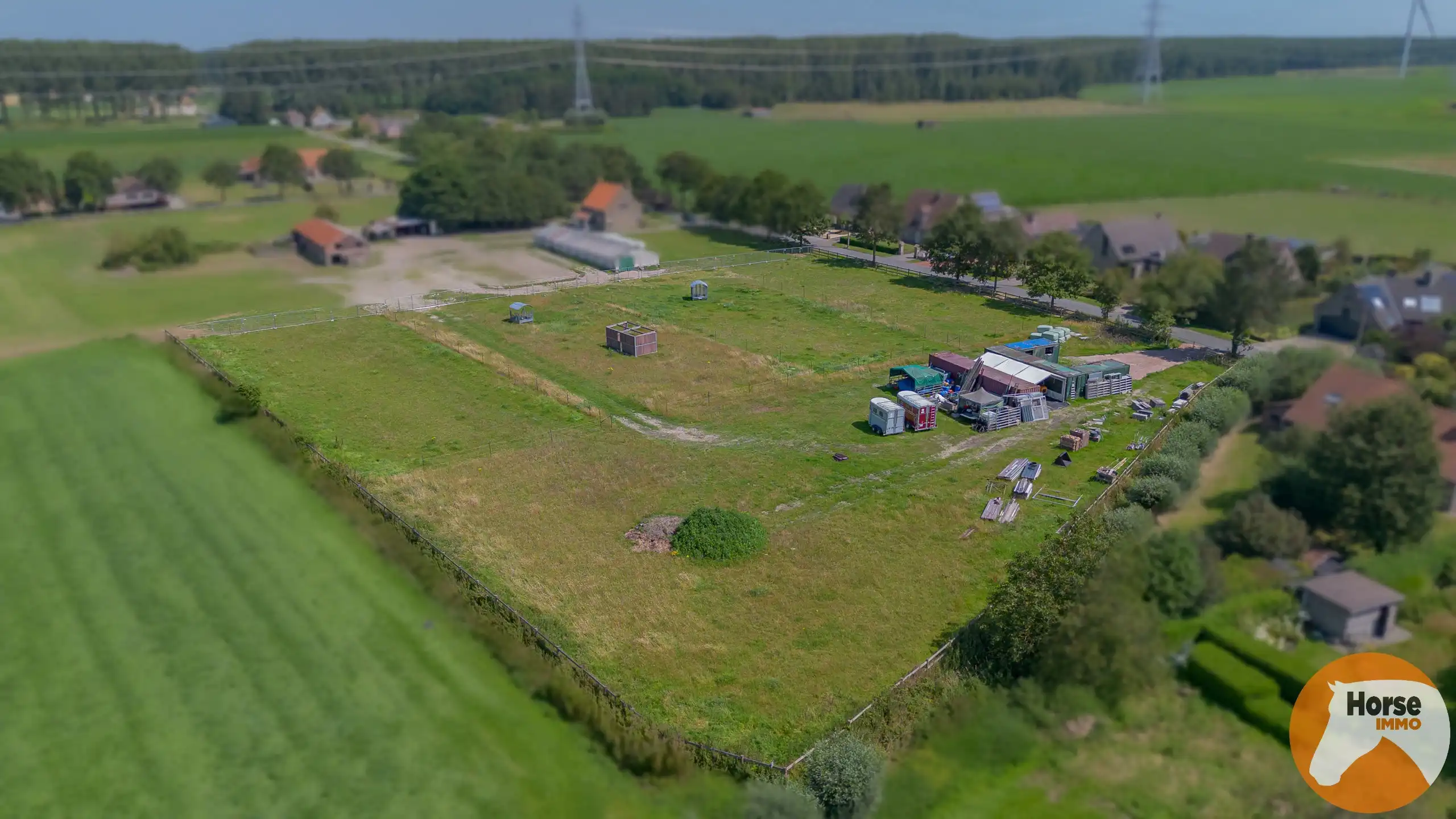 MALDEGEM - Bouwgrond met weide in groene omgeving foto 7