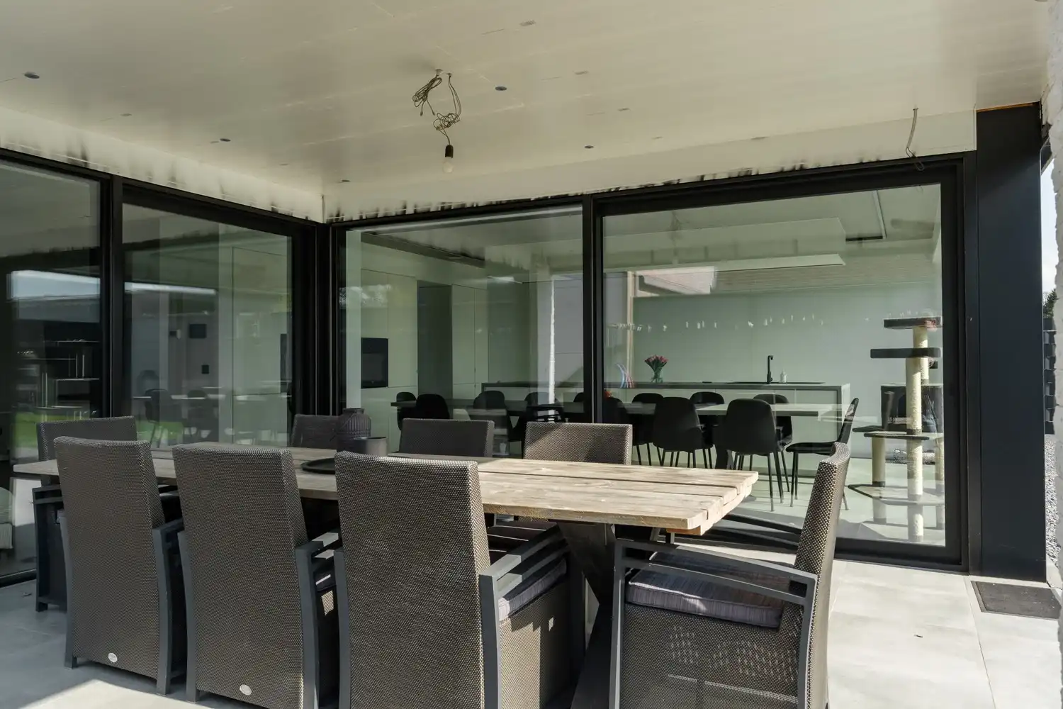 Moderne architecturale woning (2022) met 3 slaapkamers, bureau, kelder en ruime tuin te Pelt foto 46