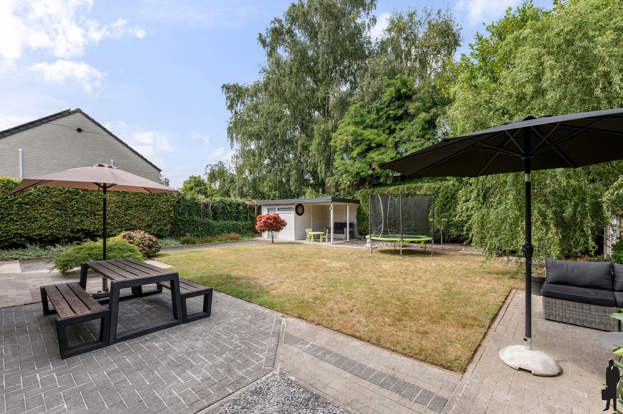 Vrijstaande woning met 3 slpks in doodlopende straat op 543 m². foto 16