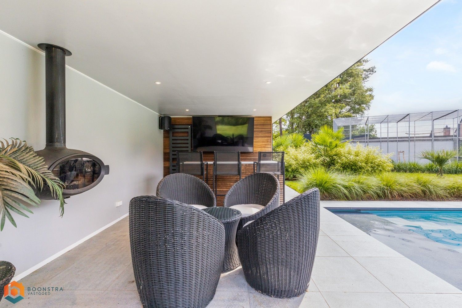 Energiezuinige villa op 1.636 m² met zwembad, lounge-ruimte en tropisch aangelegde tuin in Tremelo foto 13