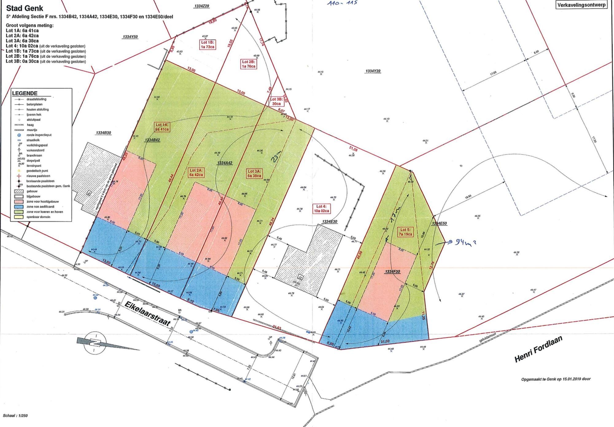 3 RUIME HOB BOUWGRONDEN OP CENTRALE LIGGING IN GENK  6% OP NIEUWBOUW MOGELIJK foto 2