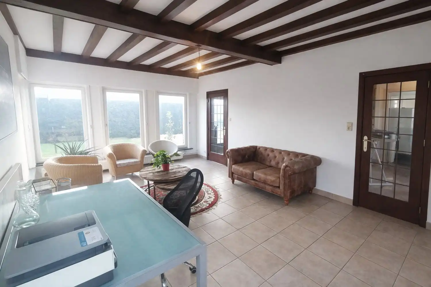 Vrijstaande woning met ruime tuin en dubbele garage op topligging te Maldegem foto 5