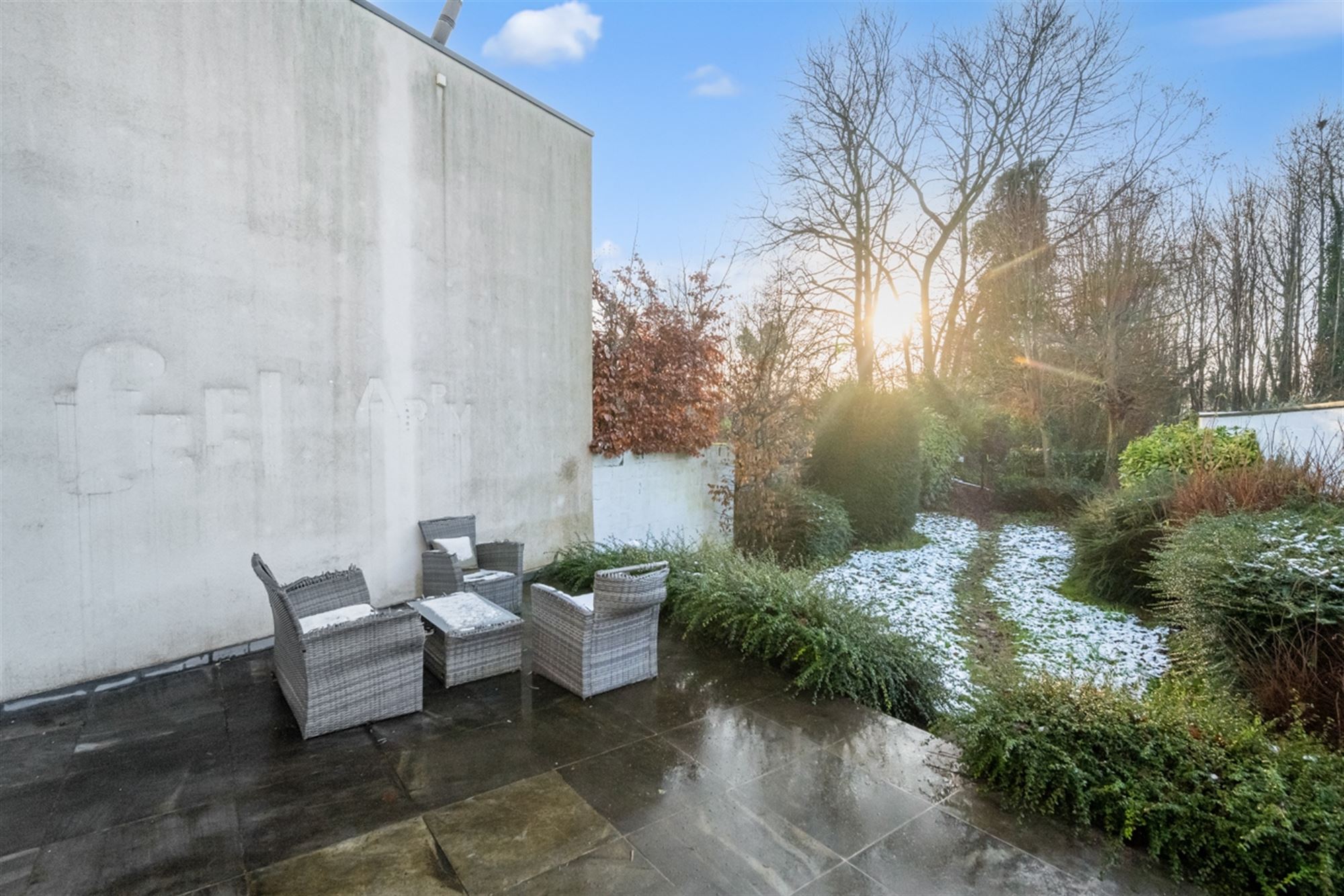 Prachtig gelijkvloers appartement met 2 slaapkamers en tuin foto 12