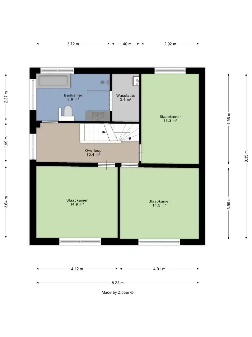 Instapklare gekoppelde woning in het centrum van Wemmel  foto 28