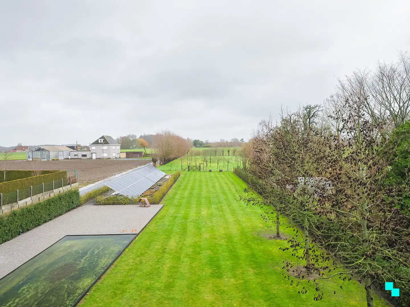 Architecturale villa op uitzonderlijk ruim perceel nabij dorpskern Merelbeke foto 28