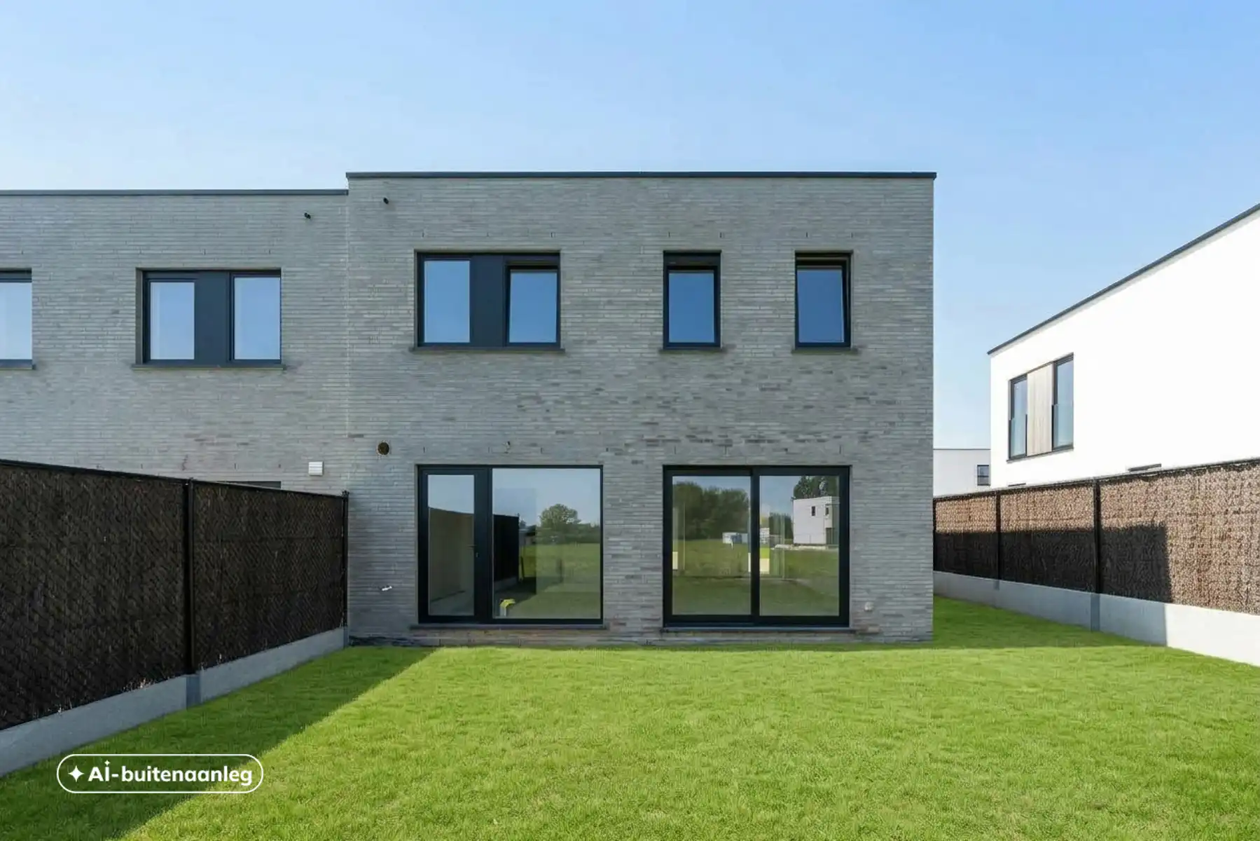 Moderne, halfopen woning in Ardooie foto 3