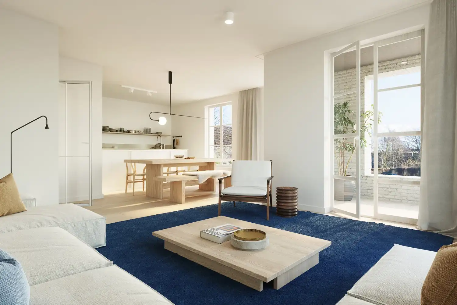 Appartement met royale terrassen en prachtig uitzicht over Zwevegem! foto 6