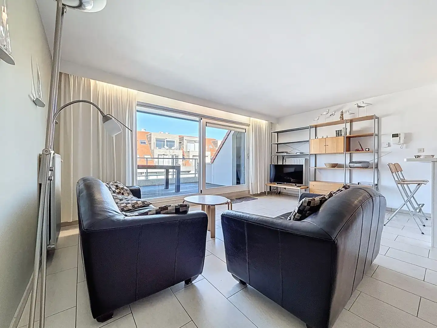 Dakappartement met twee zonneterrassen op topligging in Nieuwpoort-Bad foto 2