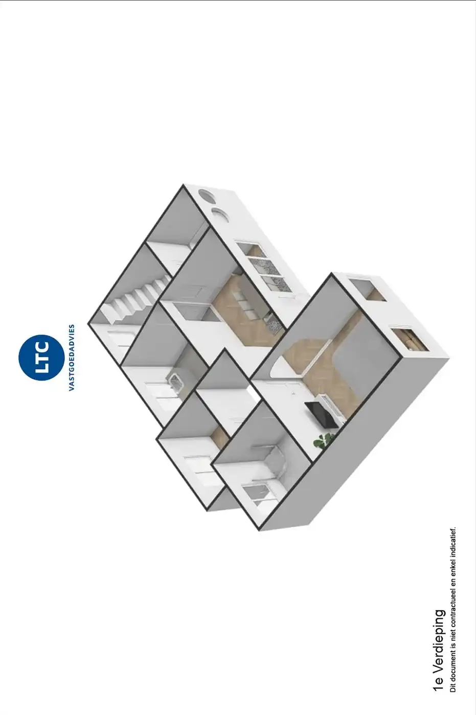2 gekoppelde woningen met handelsruimte en woonst foto 32
