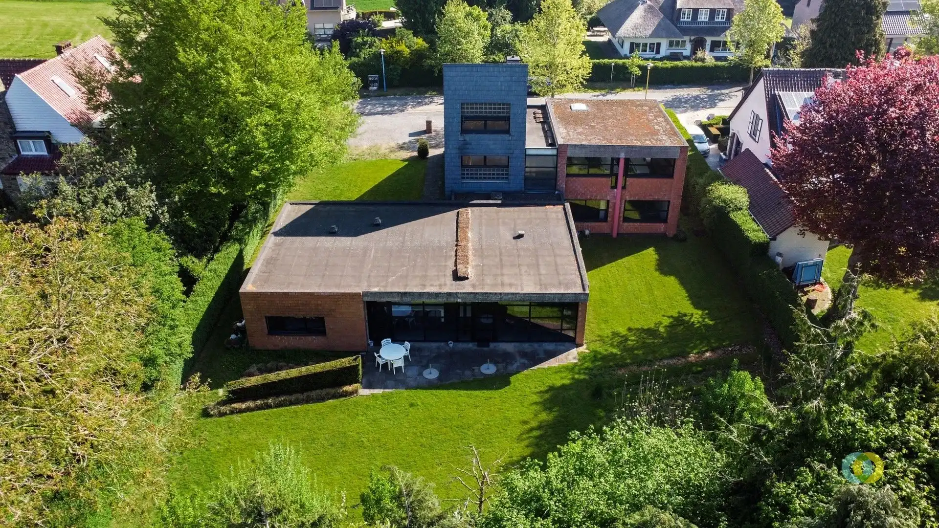 Gelijkvloers wonen in een unieke architectenwoning te Grimbergen foto 11