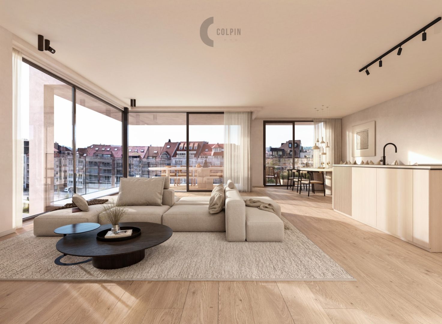 Uitzonderlijk ruime woonappartementen met groot zonneterras in Knokke-Heist! foto 4