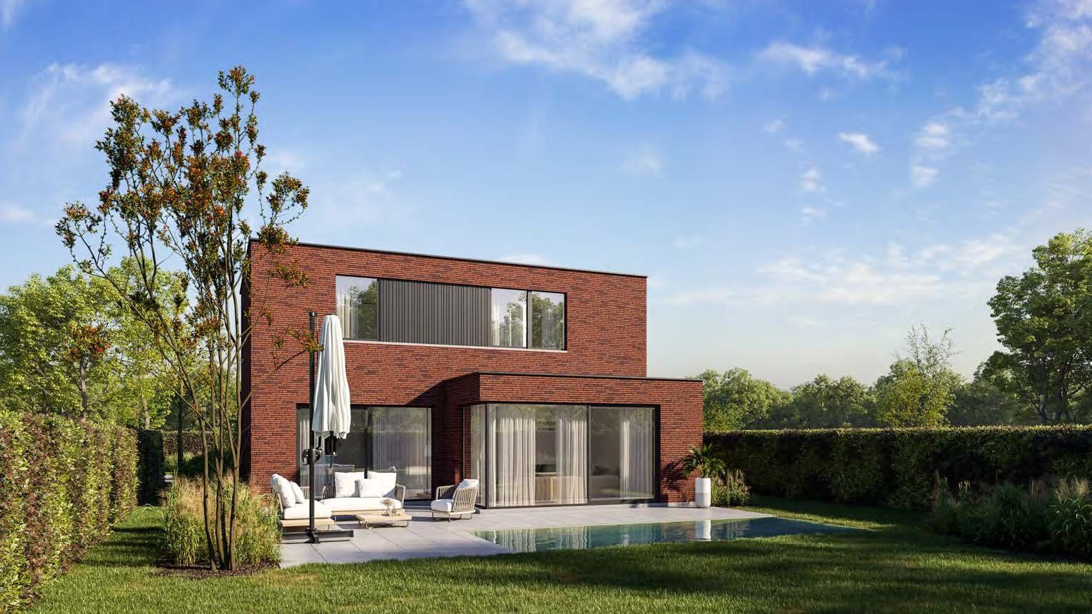Nog te bouwen nieuwbouw villa op 3.757 m² te Zonnebeke foto 3