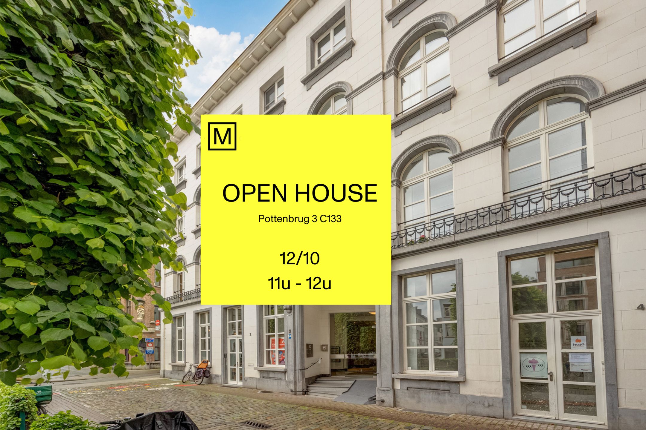 OPEN HOUSE 12/10 van 11u tot 12u - ANTWERPEN-CENTRUM - Zonnig appartement met parking foto 1