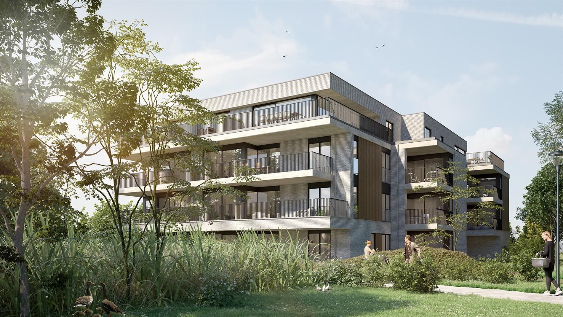 14 LUXE NIEUWBOUW APPARTEMENTEN MET RUIME TERRASSEN EN GARAGE foto 10