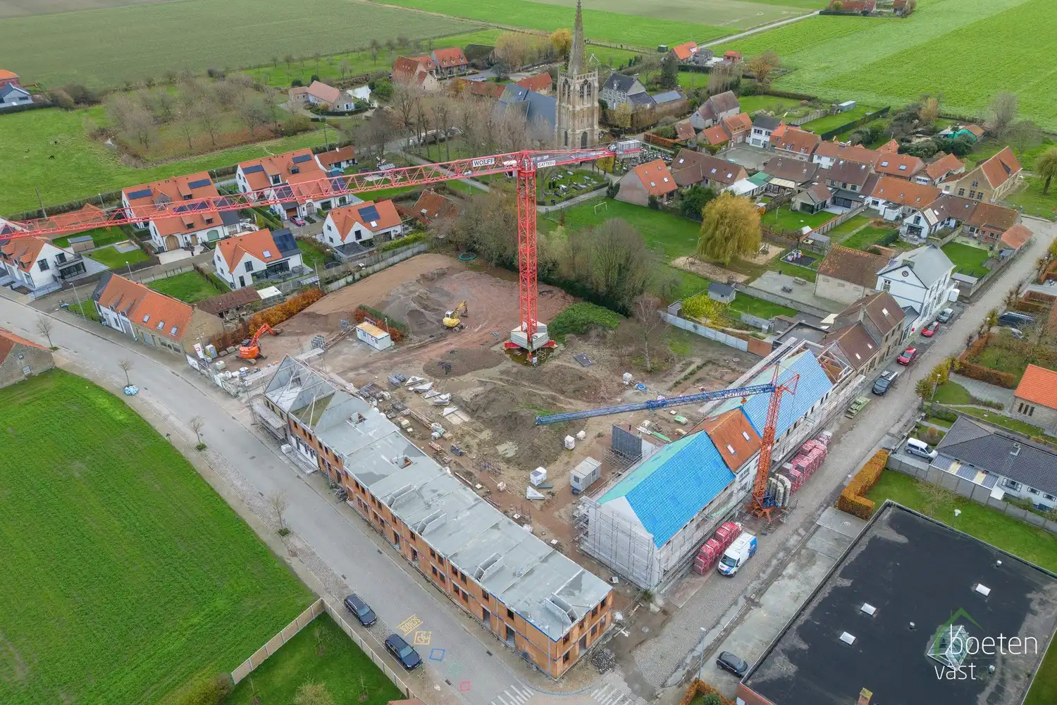 BEAUVOORDE: Woonomgeving De Lelie: 18 nieuwbouwwoningen in het landelijke en historische Beauvoorde - REEDS 7 VERKOCHT! foto 2