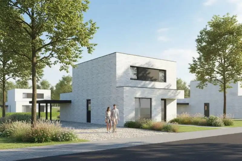 Nieuw te bouwen alleenstaande woning te Hamme. foto 2