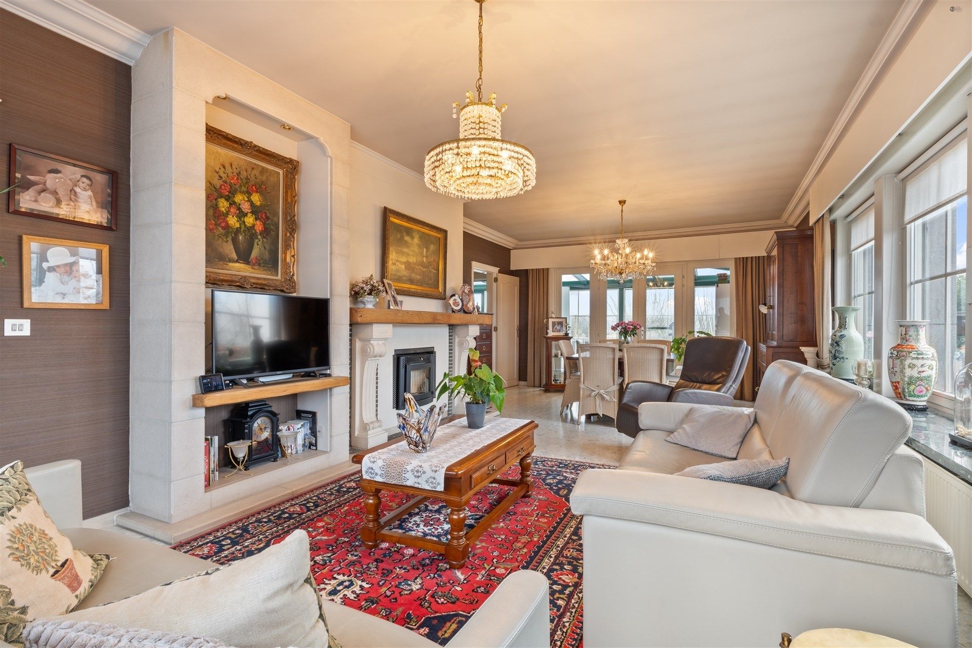 Open bebouwing met uitzicht over weides op 1.034m² grond foto 10
