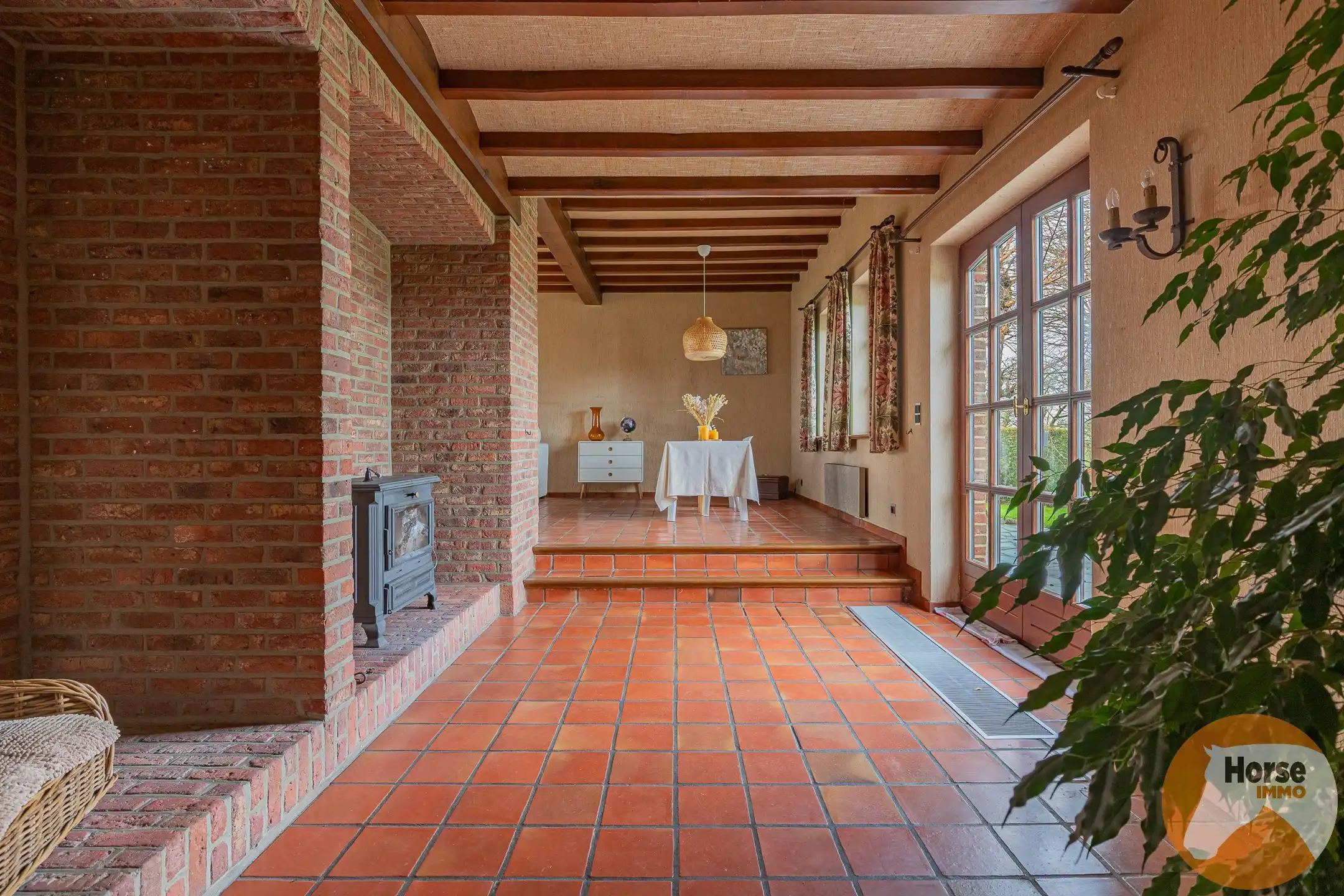 PAJOTTEGEM - landelijke woning op 30a  foto 9