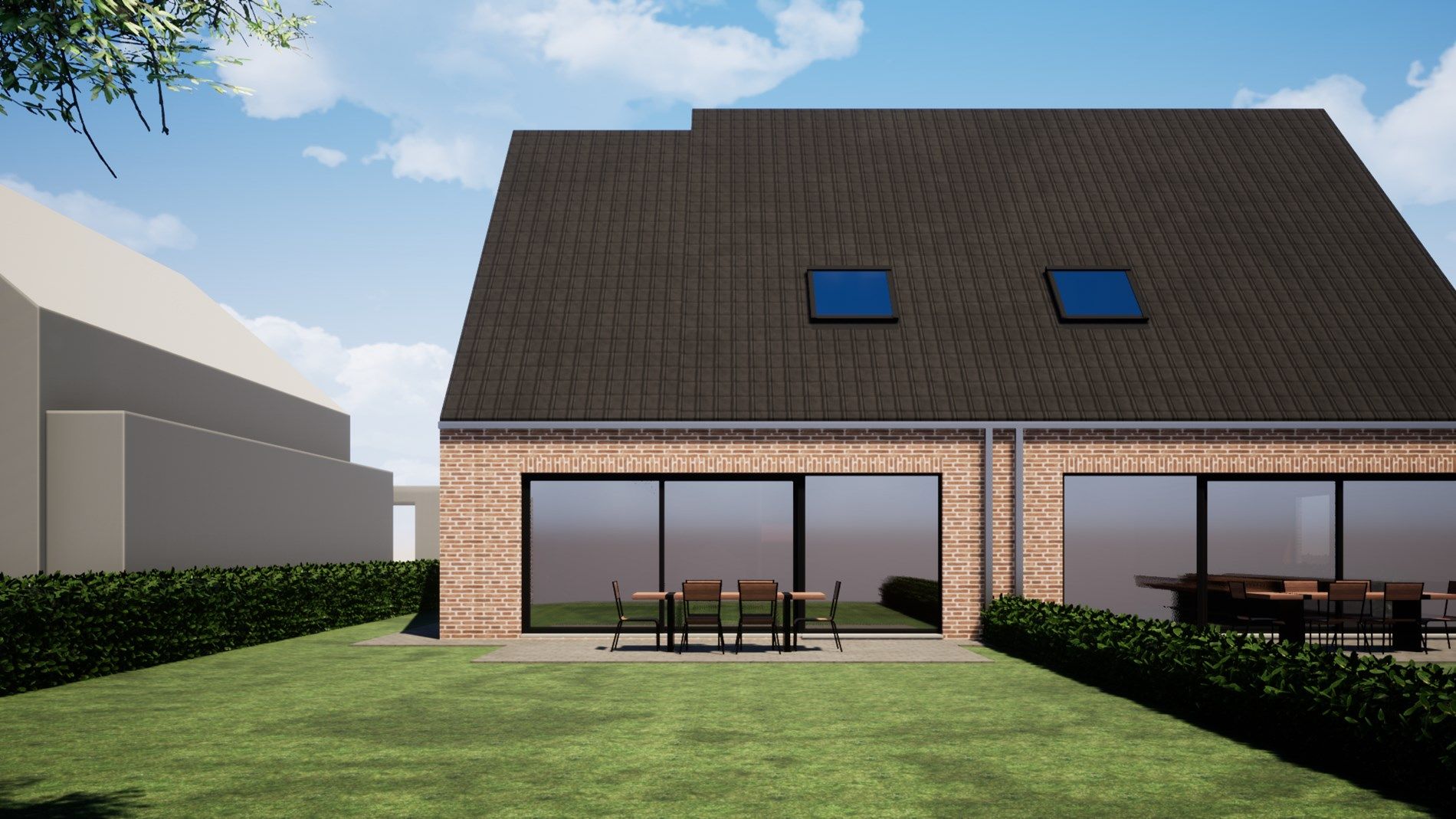 Ruime halfopen nieuwbouwwoningen nabij centrum Koekelare! foto 8