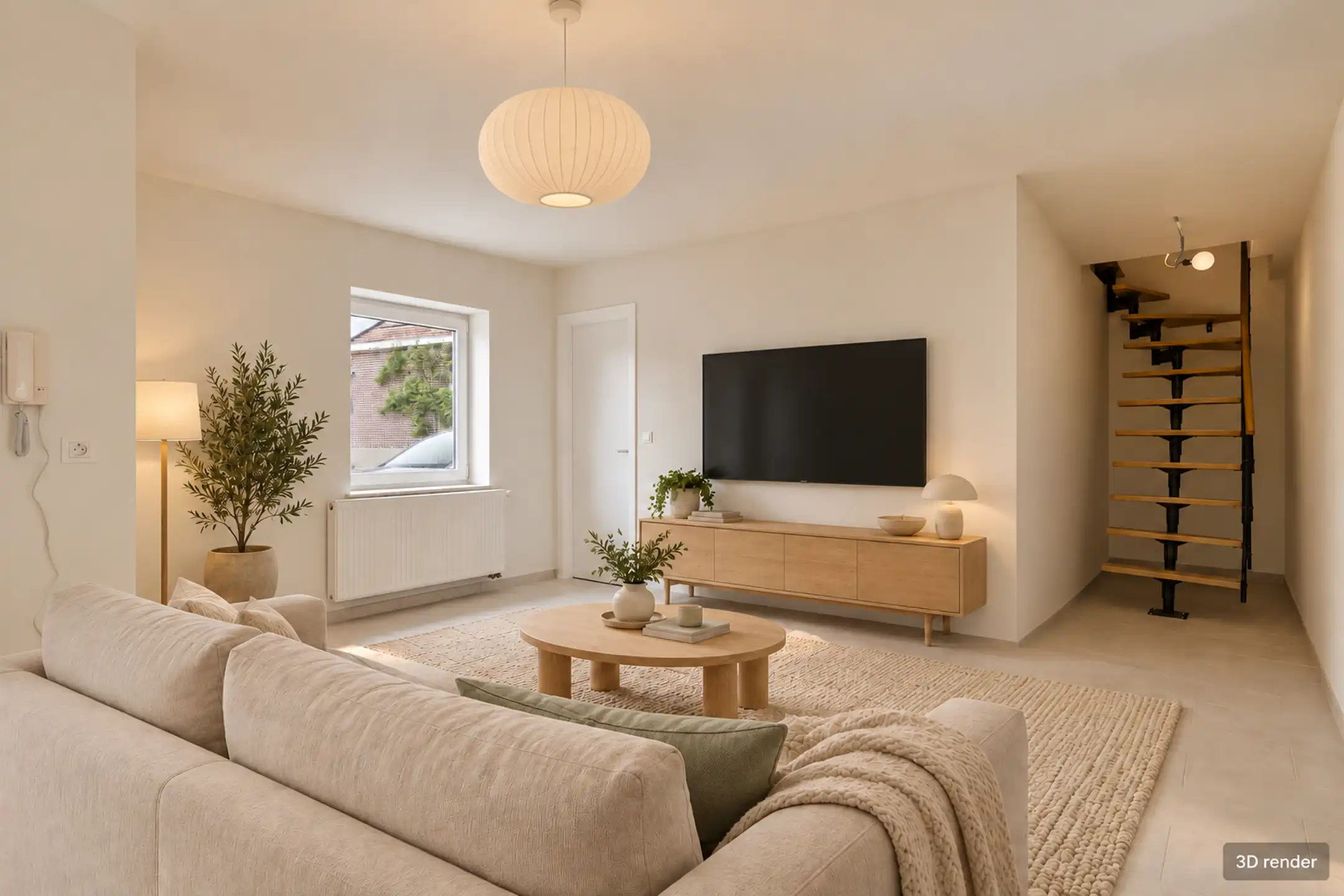 Volledig gerenoveerd duplex met terras foto 4