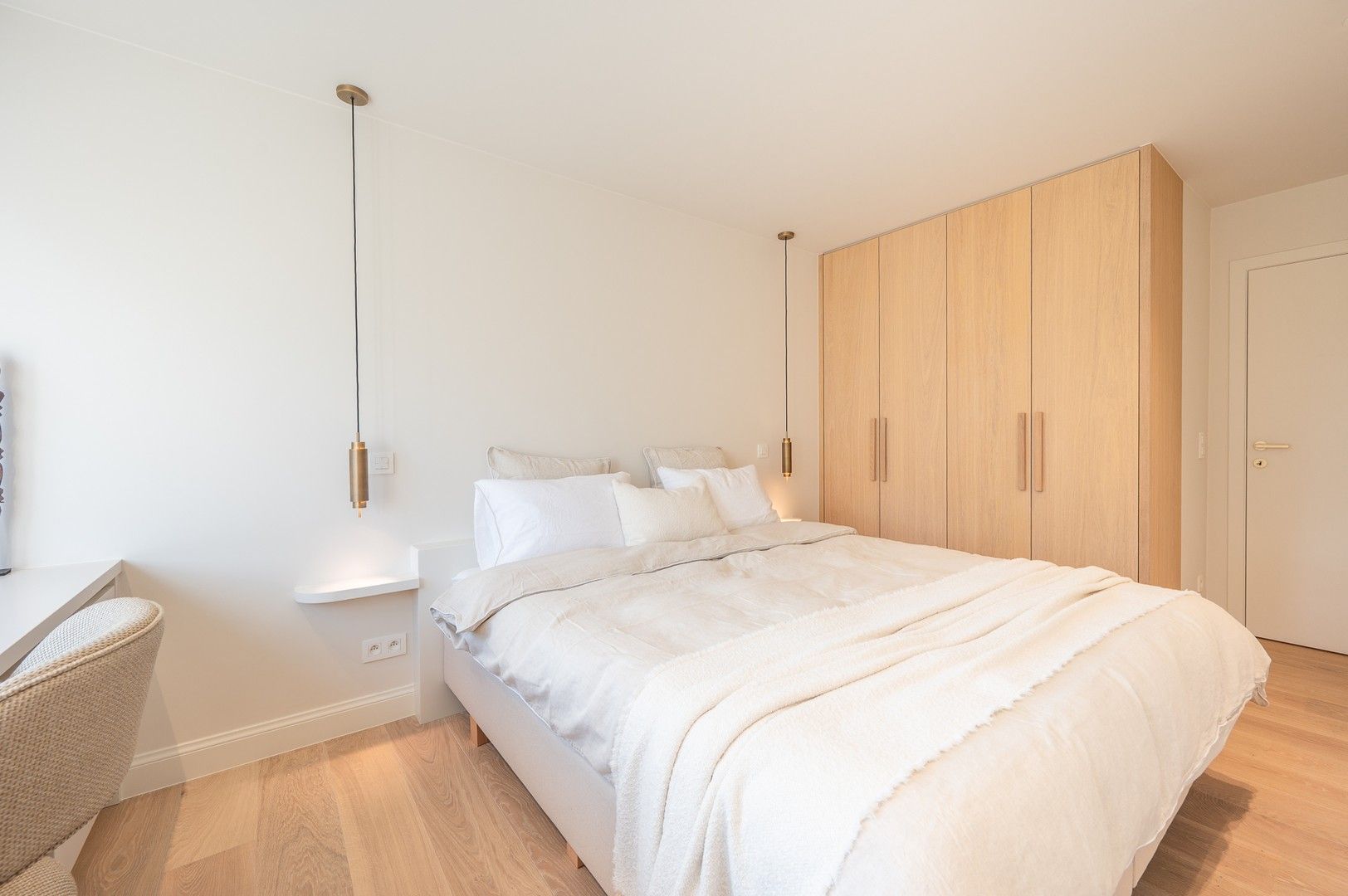 Subliem gerenoveerd hoekappartement met een schitterend zicht op de villa's van het Zoute. foto 19
