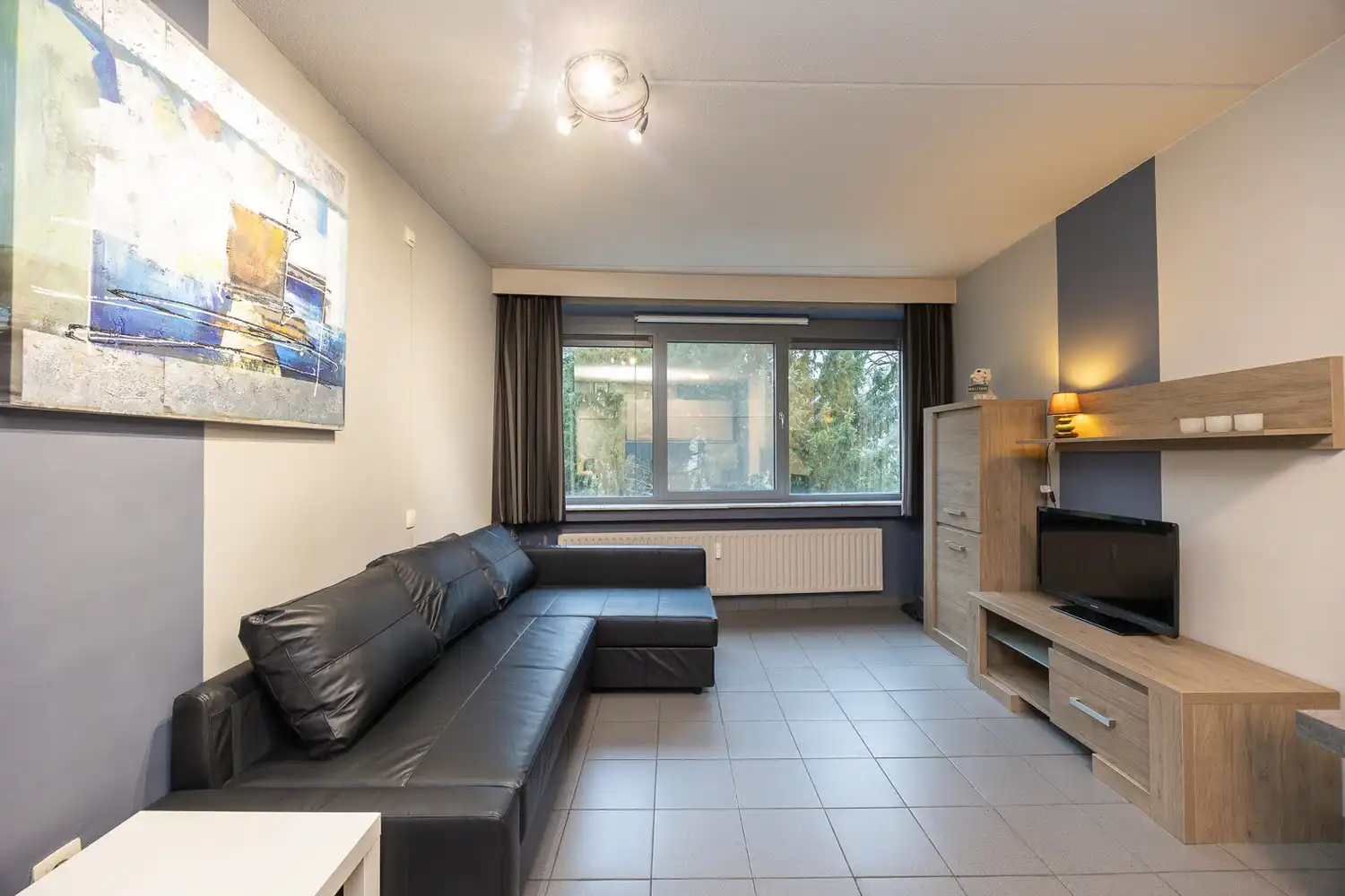 Instapklare en gemeubelde studio (30m²) op toplocatie aan het Harmoniepark - EPC B! foto 4